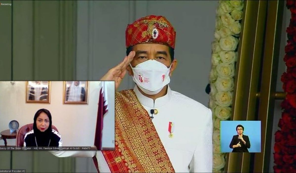 Qatar Envoy Attends Indonesian Presidency's Celebration of Independence Anniversary